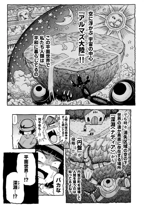 自作漫画
35〜38ページ 