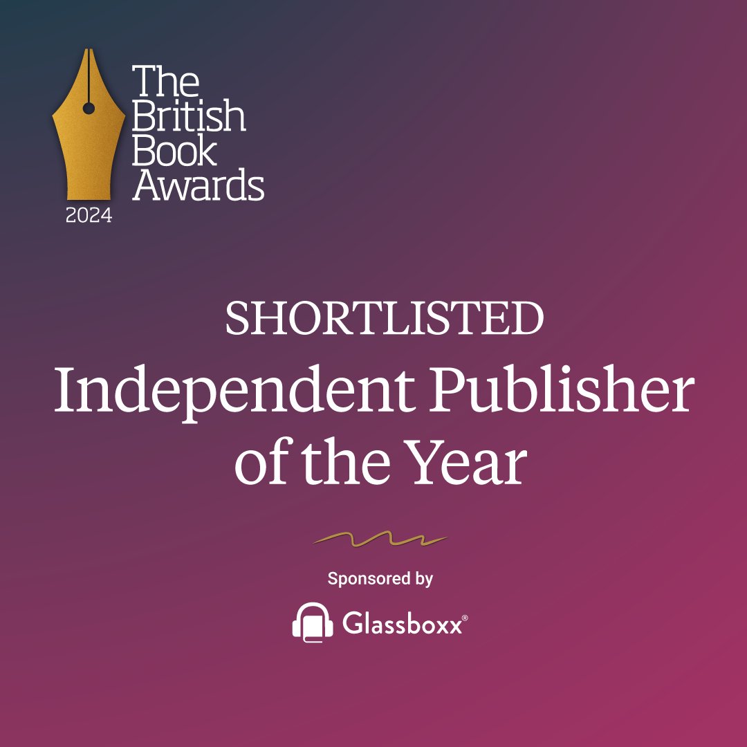 OLDER BUT BOLDER 🎉 We're over the moon to be shortlisted for Independent Publisher of the Year at the #BritishBookAwards 📚 @thebookseller #Nibbies