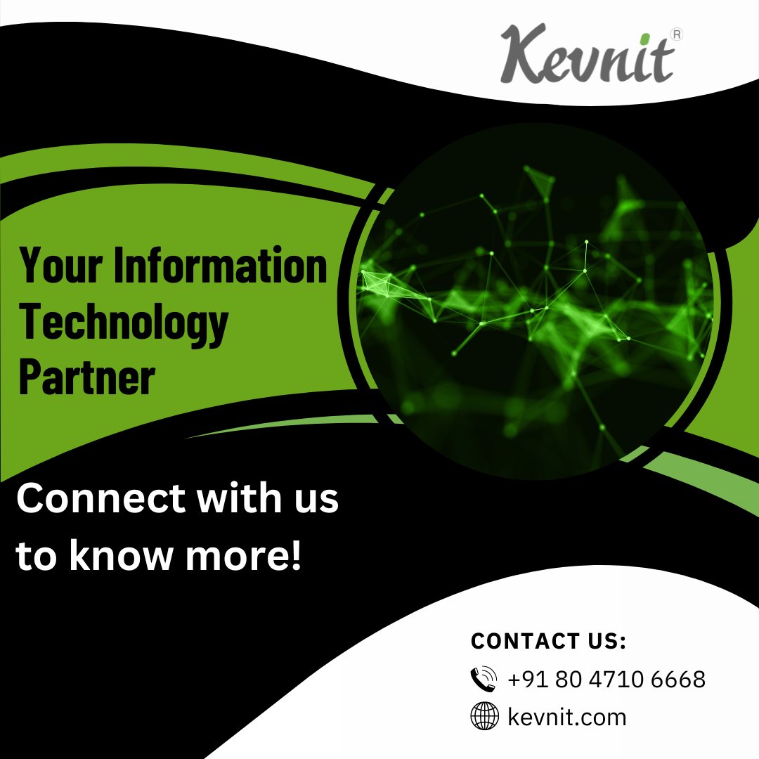 kevnitdigital's tweet image. Contact to know more!
Phone number: +91 80 4710 6668
Email: info@kevnit.com
Visit: kevnit.com
#kevnit #Blockchain #artificialinellience #webtechnology #ai #machinelearning #informationtechnology #technology #it #innovation