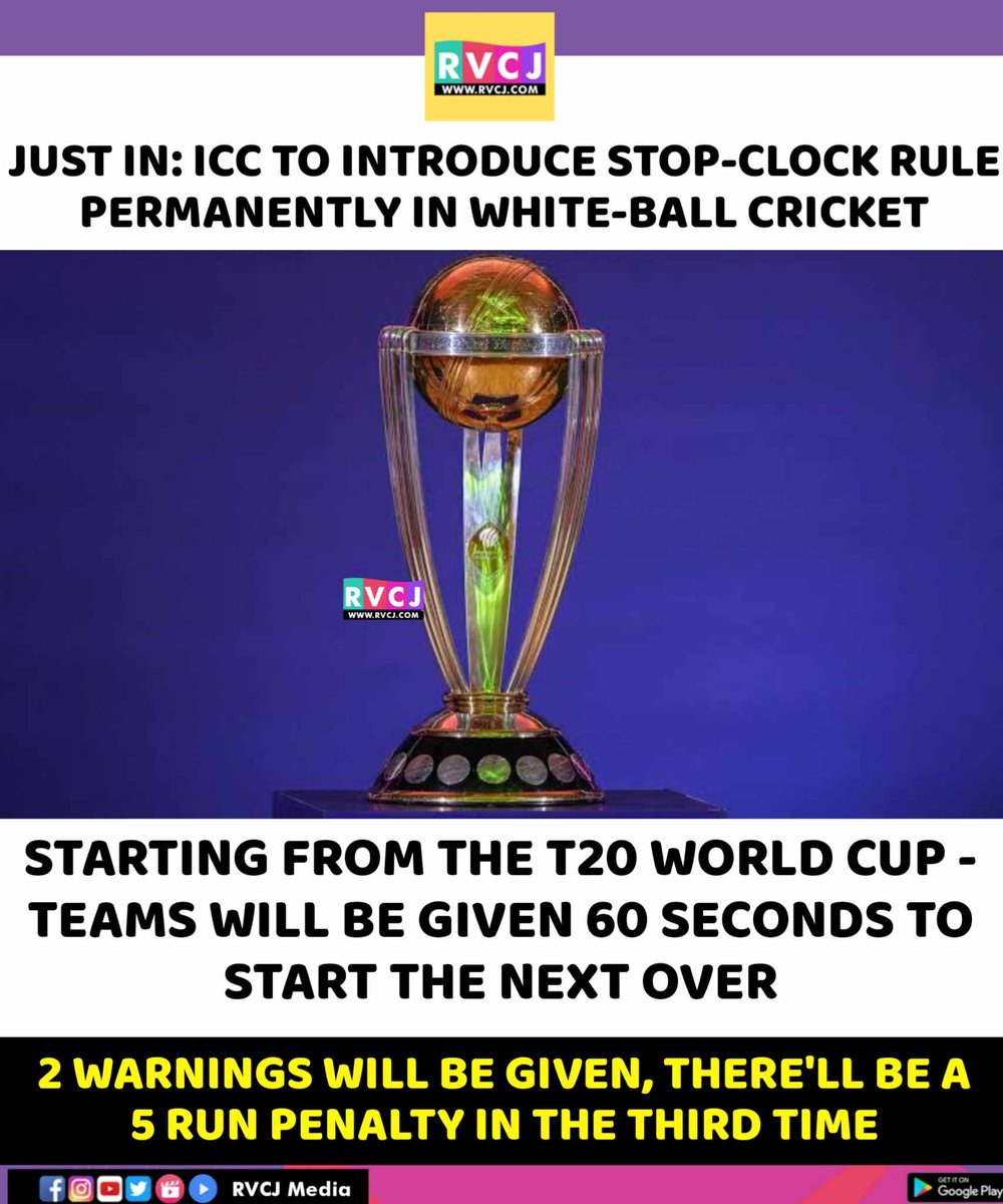 RVCJ_FB's tweet photo. Stop-Clock Rule https://t.co/etv7ByN5bb