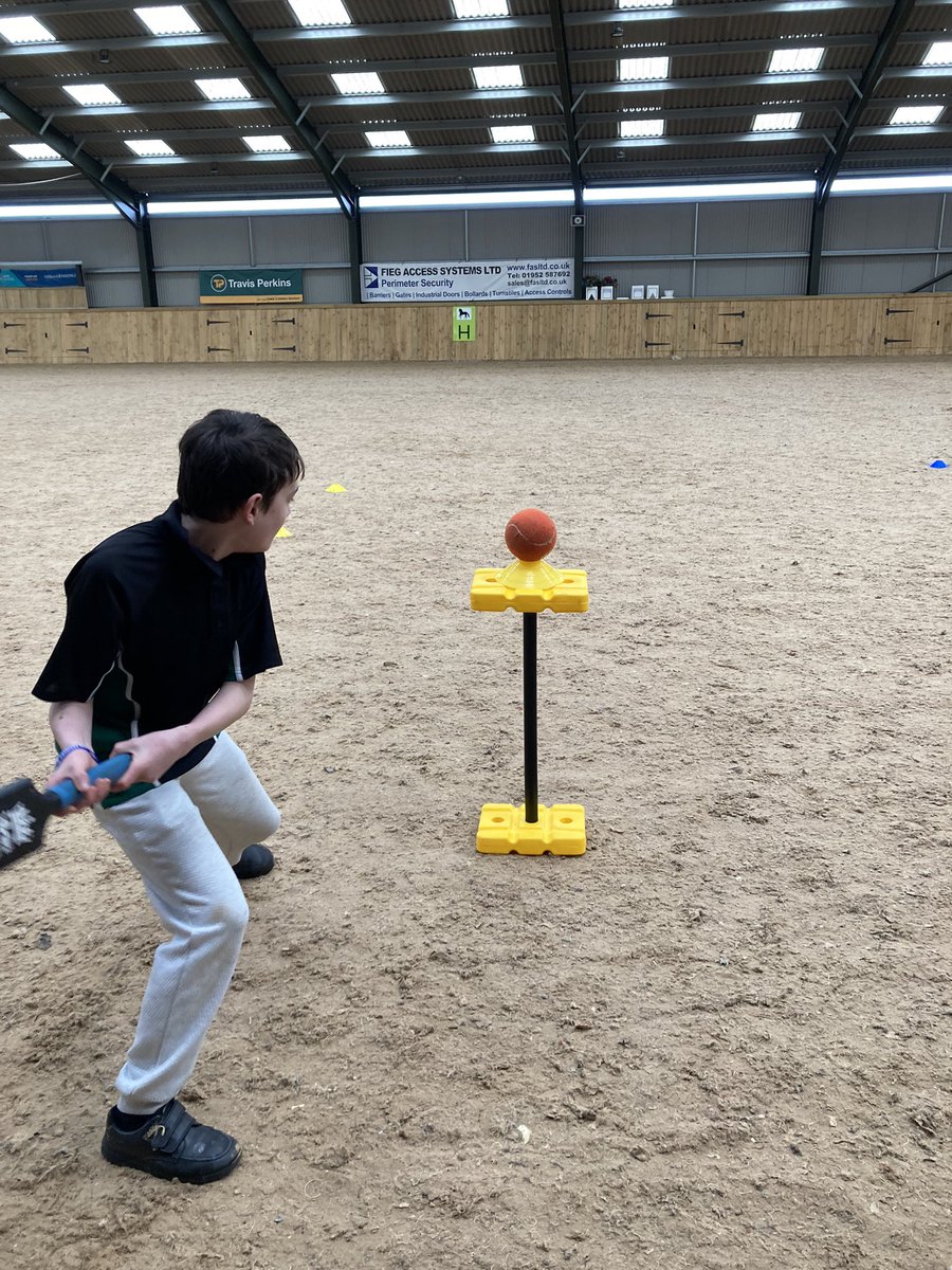 Today is the Secondary @YourSchoolGames Inclusion Event at the @CavalierCentre and all the pupils are super excited to take part in the activities we have on offer! @BrightStarBA @CricketShrops @YouthSportTrust