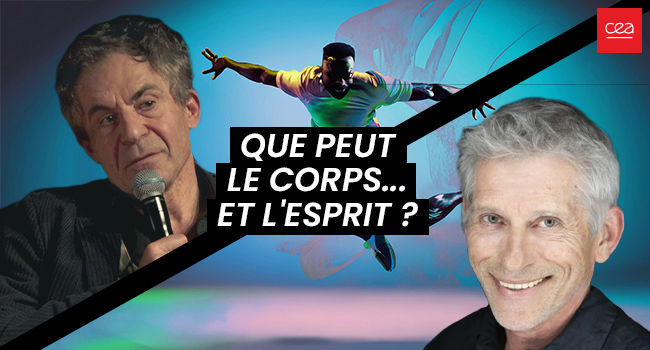 #Conférence🎤| J-7 avant de retrouver @EtienneKlein, directeur de recherche au CEA, et Jacques Gamblin, acteur, au @104paris pour une conférence autour du dépassement de soi : 'Que peut le corps... et l'esprit ?' 💭 Réservez gratuitement 👉bit.ly/Dépassementdes…