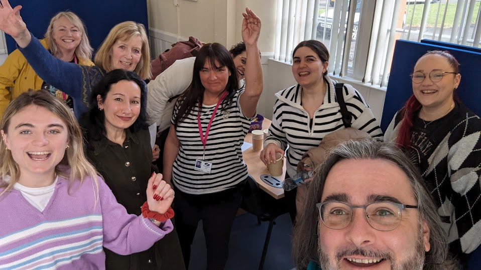 This lovely group of participants attended some of our Family Inclusive Practice training in Renfrewshire on Wednesday! This was part of our Family Inclusive Practice Development Programme - more: vimeo.com/851238176/ead1… Thanks to @RenfrewshireADP for hosting this session.