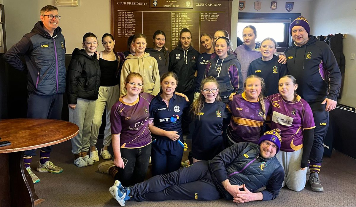 MarrGirlsRugby's tweet photo. Last weekend saw lots of @MarrRugby  Girls in action. 
Our U10s &amp; our TWO U12 teams enjoyed playing in our home minis girls festival that saw about 100 girls from 10 clubs involved.
Our U14 girls team had a great game with @StewartryRugby 
Brilliant to see so many girls playing https://t.co/Uk3d7xGc4q