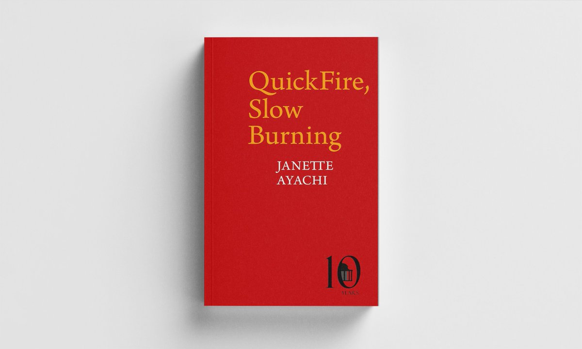 We've been eagerly awaiting a second collection from @janetteayachi for a while now, and QuickFire, Slow Burning does not disappoint. We're delighted to share three poems from the brilliant new collection over on BfS today: booksfromscotland.com/2024/03/quickf…