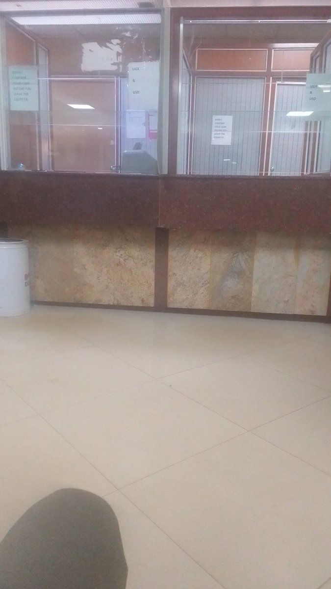 Who else is tired of this from @Equitybankug they leave counters blank in the name of going to verify accounts in other rooms... Leaving clients in sheds.