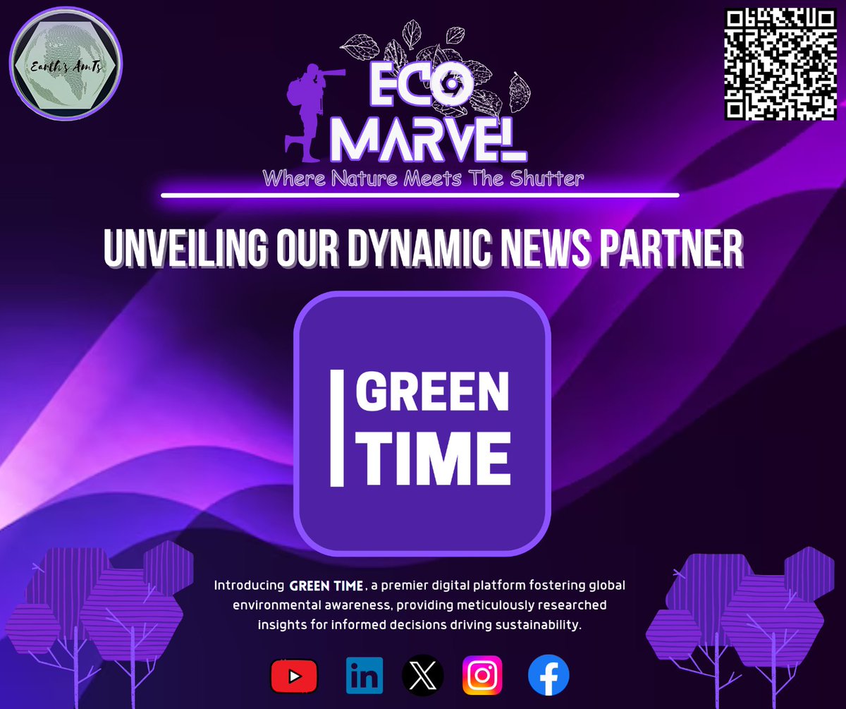 Collaborating with such a distinguished NEWS PORTAL ~ @greentime_media ignites a profound sense of pride and anticipation. #photography #VirtualPhotography #NaturePhotography #Events #environment #newsevery #ClimateActionNow #SustainableInnovation #earthsantsorg