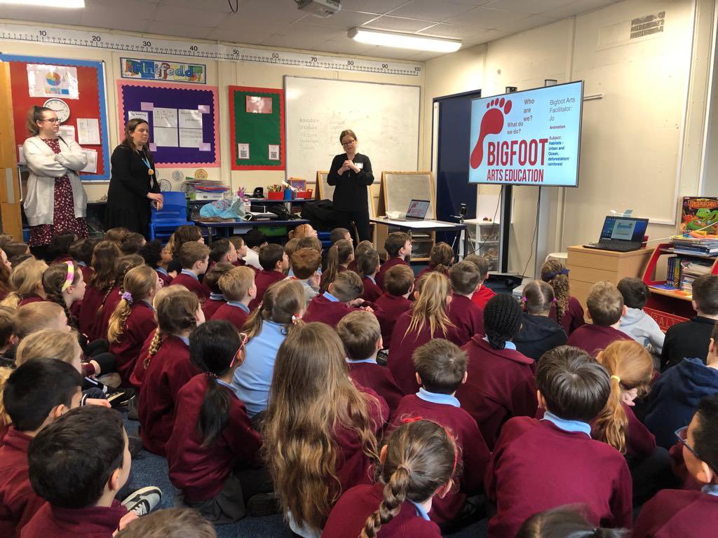 whitchurchprm's tweet image. 3LD had a fantastic time working with Jo from Big Foot Animations! We can’t wait to see the final film! #WPSY3 #WPSExpressiveArts @bigfootwales