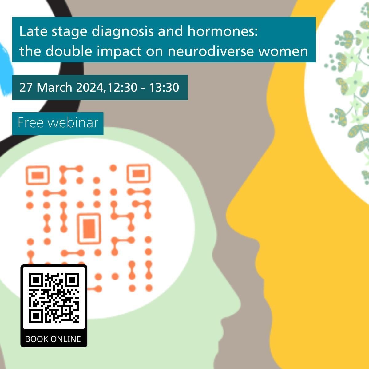 To mark #NeurodiversityCelebrationWeek, join a free webinar highlighting how #latediagnosis & #hormones are impacting #neurodiversewomen in the workplace. 

Louise Jones, #Neurodiversity Steering Committee Chair at WSP, will speaking.

Book⬇️ 
buff.ly/48Wmh8t

@NCWeek