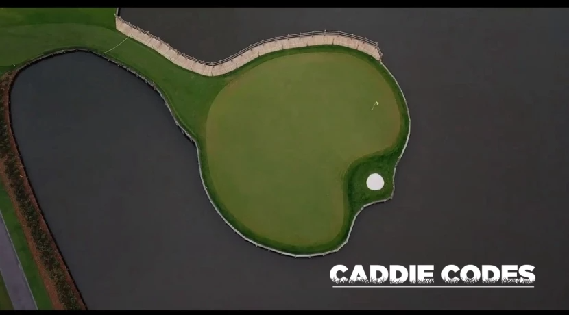 ⛳ 💧 '𝘐'𝘷𝘦 𝘴𝘦𝘦𝘯 𝘢 17 𝘰𝘯 17' Learn more about that famous island green on Caddie Codes: bit.ly/3Vmgaae