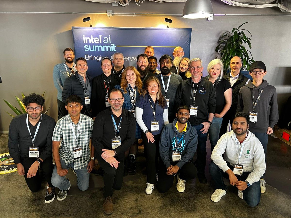 turintechai's tweet image. Thank you @Intel for hosting us at the Intel AI Summit during #SXSW2024. It was fantastic to connect with everyone and share our insights on #GenAI and #CodeOptimisation.
Missed out? Watch the video to discover more:
eu1.hubs.ly/H086nwJ0
#IntelIgnite #IntelLiftoff