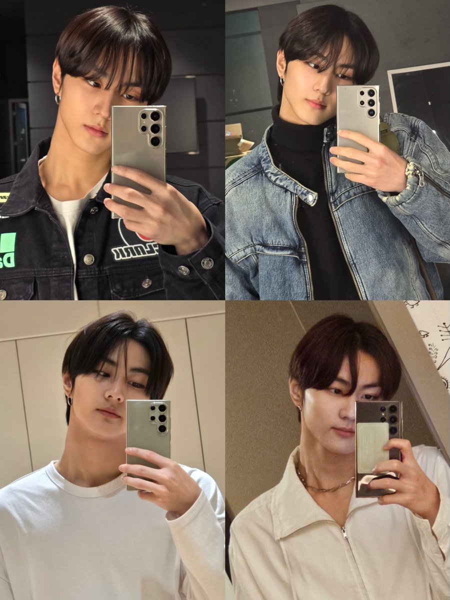 jungwonfeeds's tweet photo. jungwon mirror selca with his head tilted  just hit diff https://t.co/mUTFYk9Uva