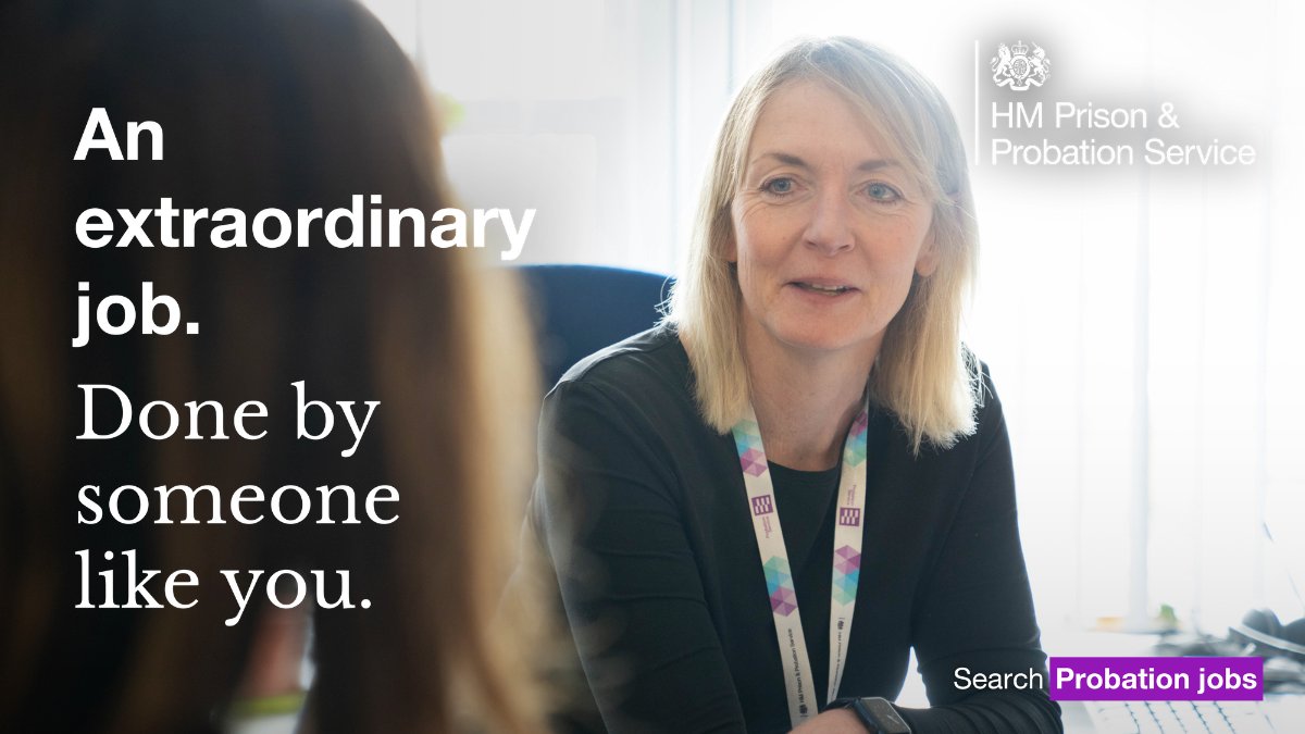 📢 Last chance to apply Don't miss out on your final chance to apply to become a trainee probation officer. Join a hardworking and dedicated team doing an extraordinary job. Applications close on 17 March at 11.55pm. Apply now⬇️ ow.ly/UrTR50QSfYy