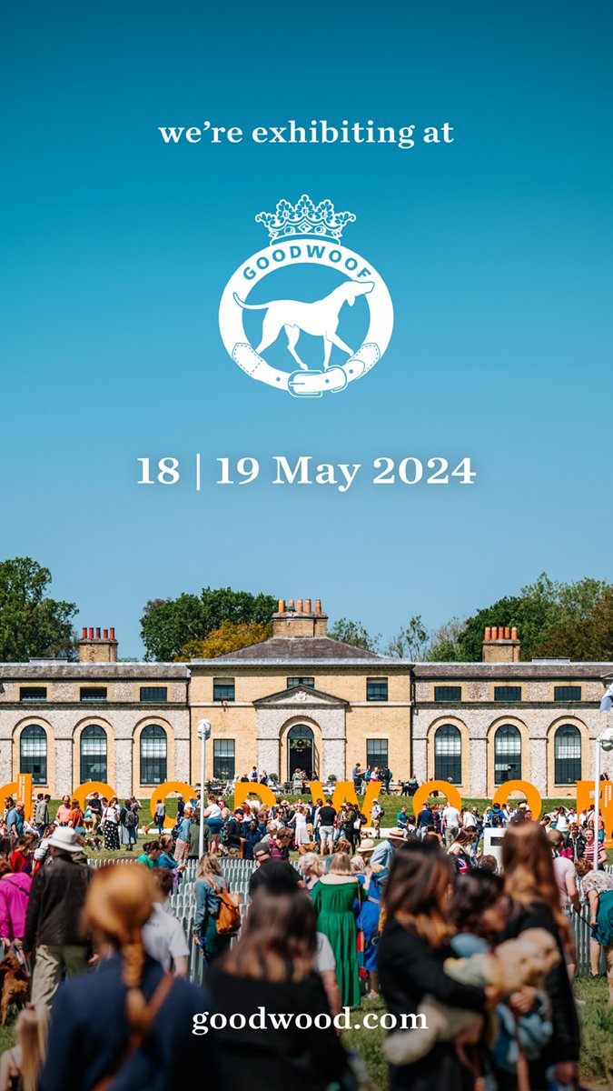 We're Exhibiting at @Goodwoofdogs! 🦮 Join us for a weekend packed full of fun and adventures at @Goodwood 🏁 Grab your Early-Bird tickets now and get 15% off! We'll be at Stand 3, right next to the entrance! So come and say hi 👋 #goodwood #goodwoof #ezydog #summer #events