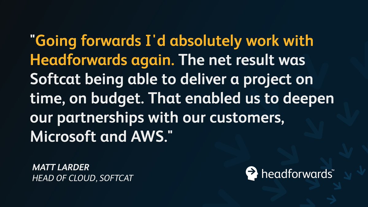Headforwards helped Softcat reimagine the interaction they have with their clients by delivering a #CloudManagementPortal that meets strict regulatory requirements - all while upskilling Softcat's in-house team and dealing with changing scope.

Learn more: youtu.be/uUwZNTfmWjc