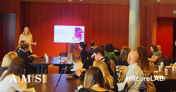 WeAreAMS's tweet image. Yesterday at #HRcoreLAB in Barcelona, Kirstin Schulz delivered an interactive workshop on ‘How to become a Dynamic Skills-based Organisation’. Explore #Skills based hiring in our whitepaper: weareams.com/whitepapers/ev… @teneoevents_HR