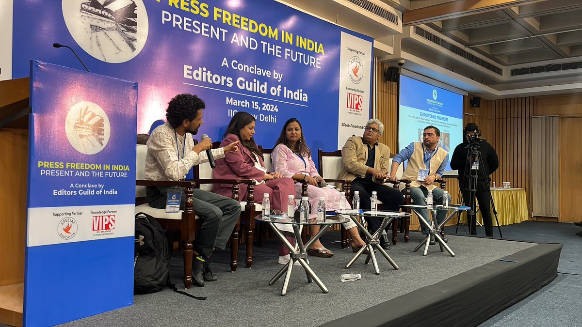 “Regulation determines how successful your business is going to be in this country”, says @AbhinandanSekhr at the EGI Conclave. #PressFreedomEGI