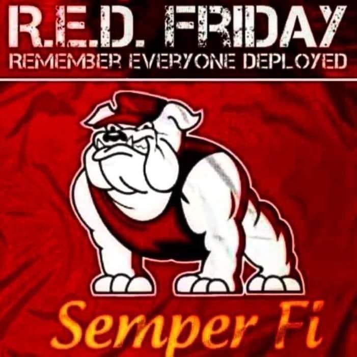 #redshirtfriday #supportourtroops