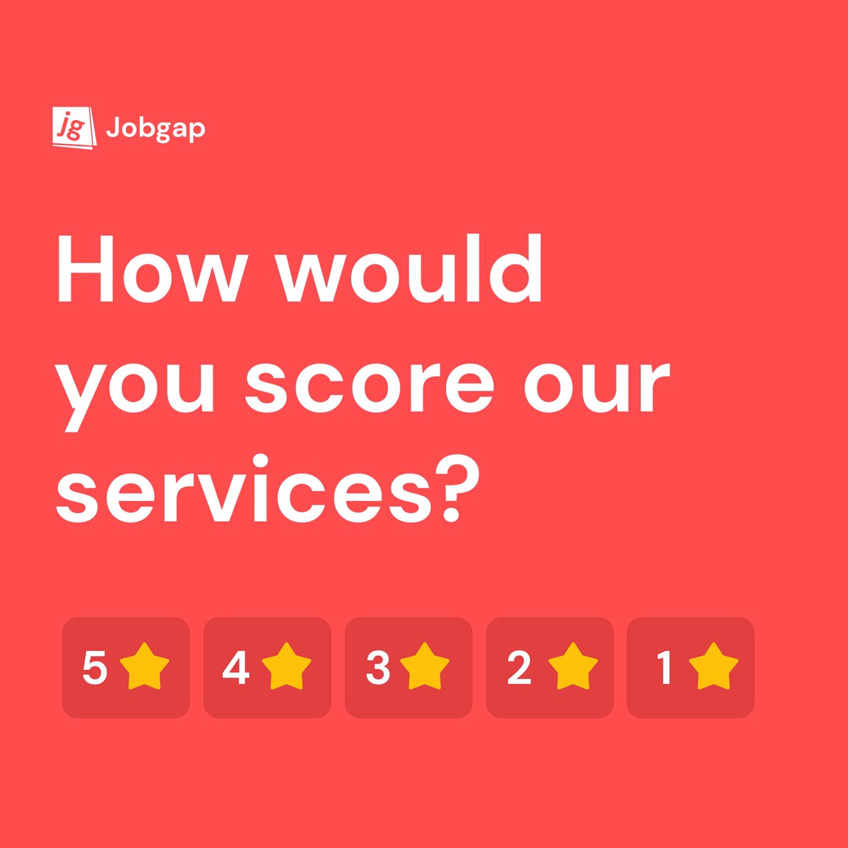 Jobgap_xyz's tweet image. We love to hear from you 😊

#Review #jobgap