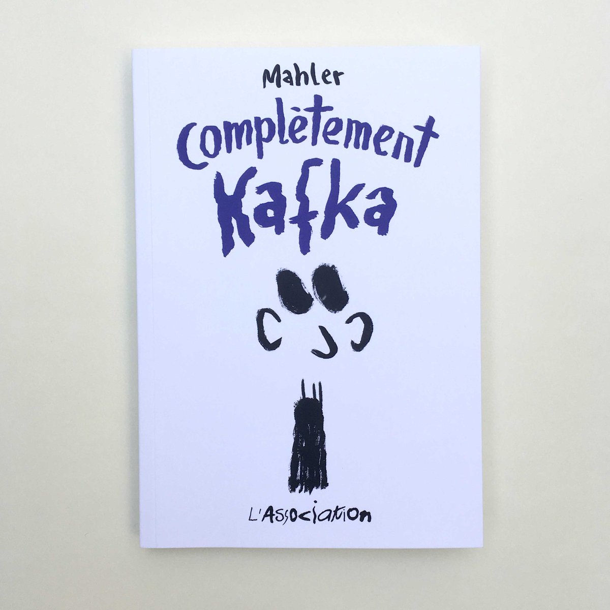 lassociation's tweet photo. Aujourd'hui paraît "Complètement Kafka" de Nicolas Mahler ! https://t.co/pnRw67AhM5