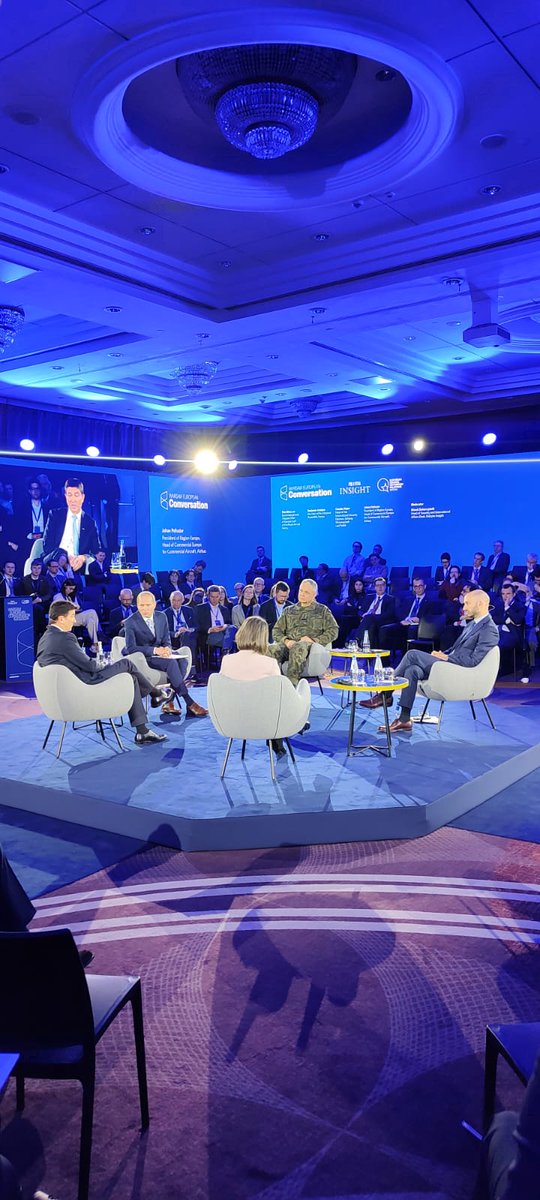 "We see a fragmented defence market in Europe. Contrary to the US industry. […] We need to see member states proceed in this regard at greater speed," <a href="/JohanPelissier/">Pelissier Johan</a> from <a href="/Airbus/">Airbus</a> advises at #WEC2024.