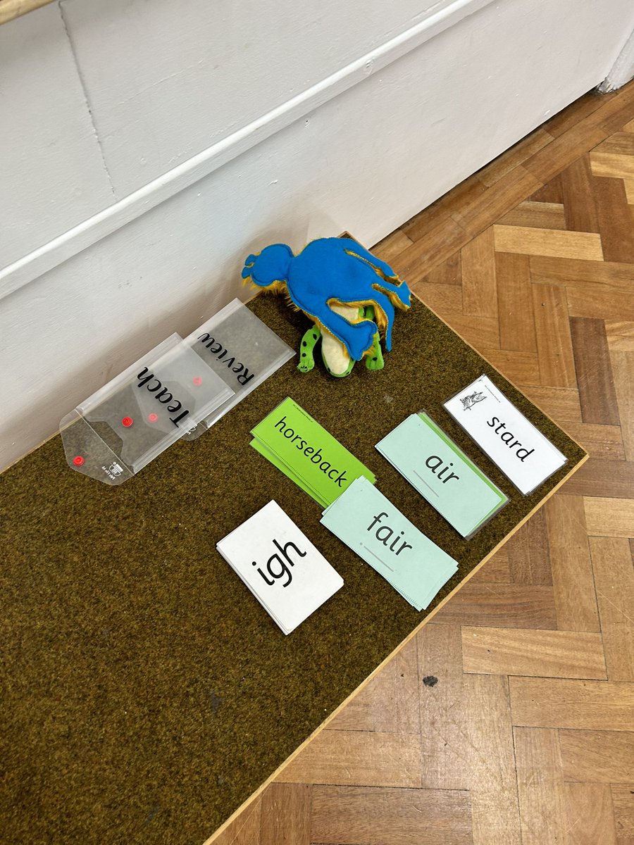 earlyyearsunpl1's tweet photo. No matter the space, our reading team are always so organised and ready to hit the ground running with their lessons. #everyoneareader @RuthMiskinEdu https://t.co/F99kqmM76V