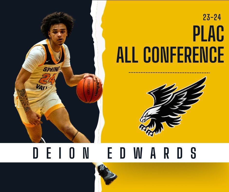 Congratulations to Konner Chase and Deion Edwards for being voted to the PLAC All Conference team! 

#emptythetank