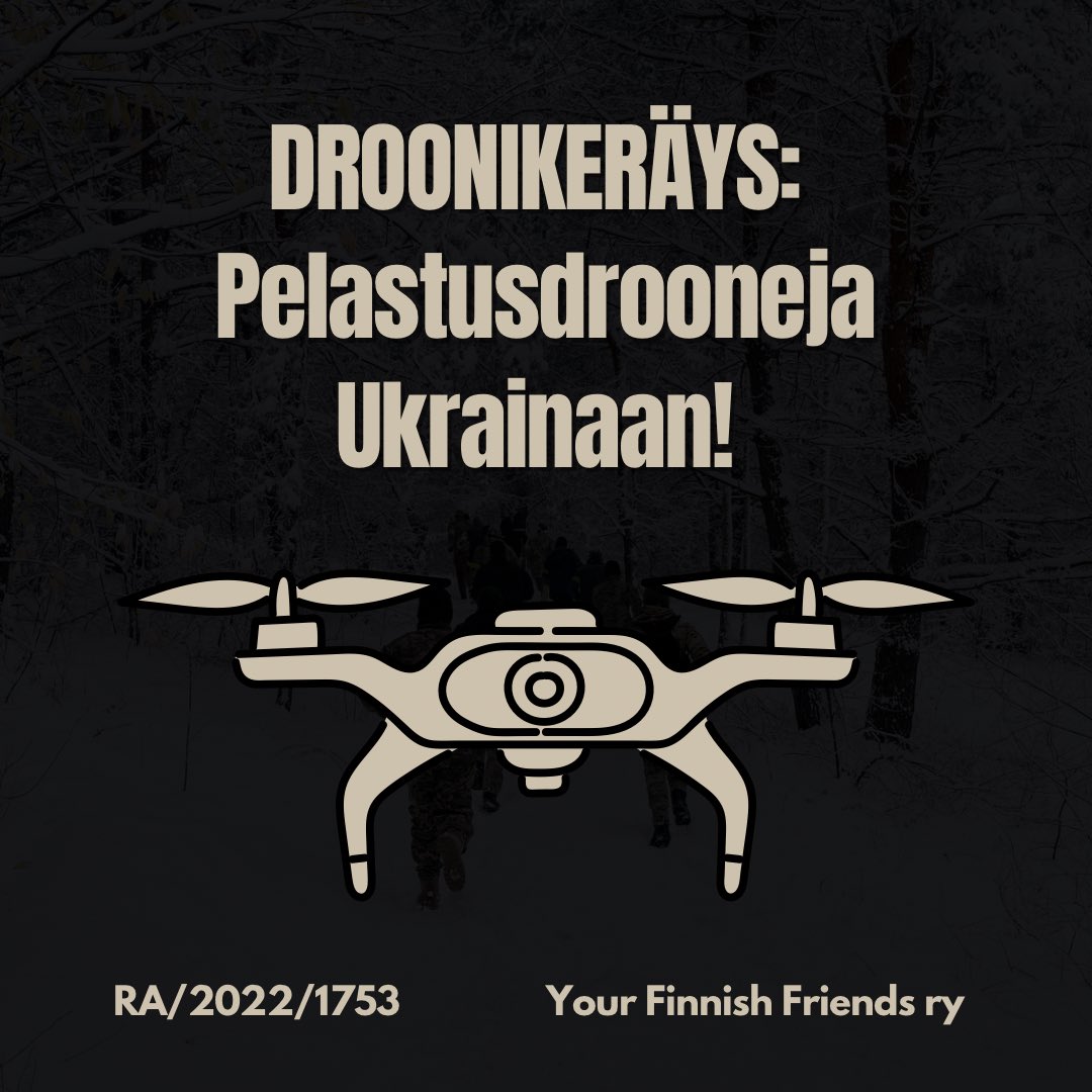 Osallistu eversti Martti J. Karin muistoksi droonikeräykseen, jossa keräämme varoja Mavic 3T -droonien hankintaa varten. 

Olemme keränneet jo yli 20 000 euroa. Jokainen lahjoitus tuo meitä lähemmäksi seuraavaa droonihankintaa.