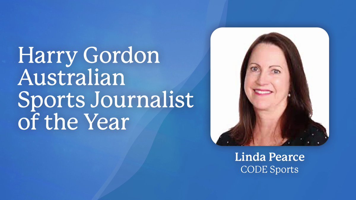 The 2023 Harry Gordon Australian Sports Journalist of The Year Award has been won by Linda Pearce, of CODE Sports, for her series on the demise of the
Collingwood netball club.