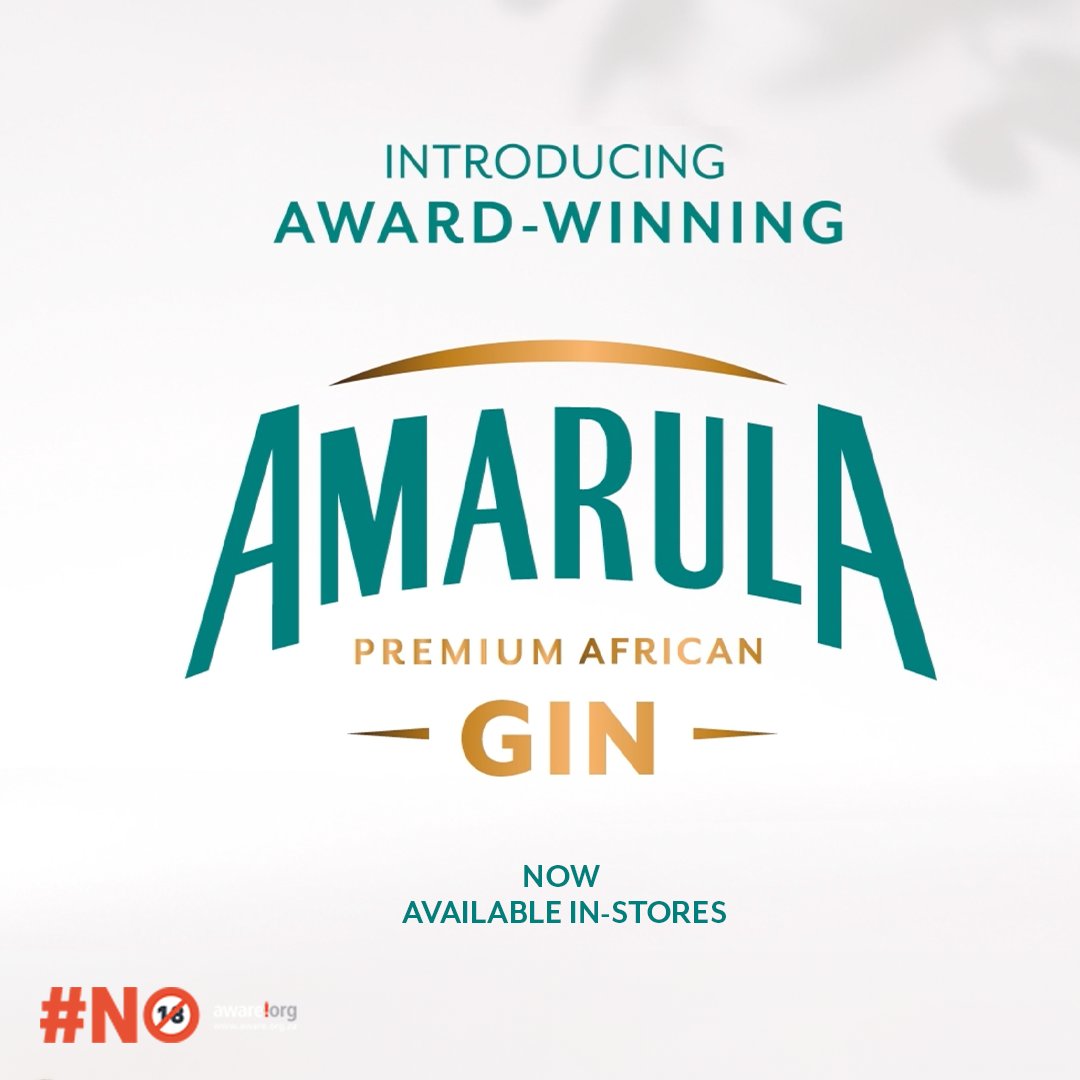 Say hello to the New Amarula Premium African Gin, the ONLY GIN crafted with real marula fruit spirit. It's a taste revolution in every sip best served with tonic over ice with a grapefruit slice and a dash of good company. #DiscoverANewSpirit of Africa.  #AmarulaAfricanGin