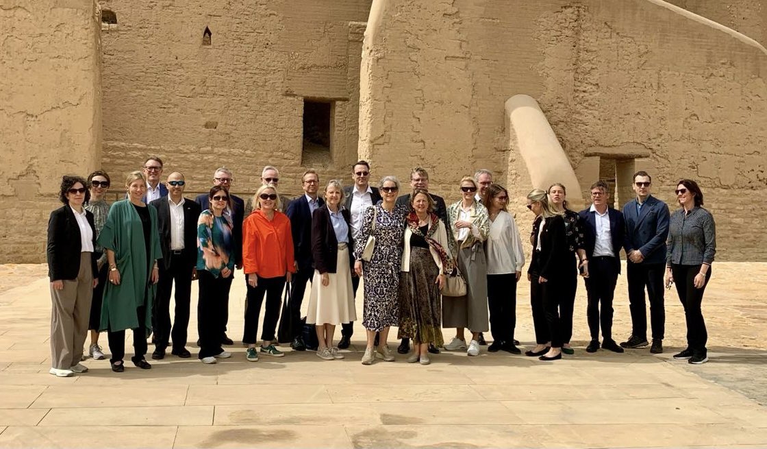 Exceptional days in #Riyadh for updates at yearly meeting with 🇸🇪 Ambassadors in MENA region and senior officials from Stockholm. Thank you @SweAmbKSA and @hellgren_magnus for hosting and organising!