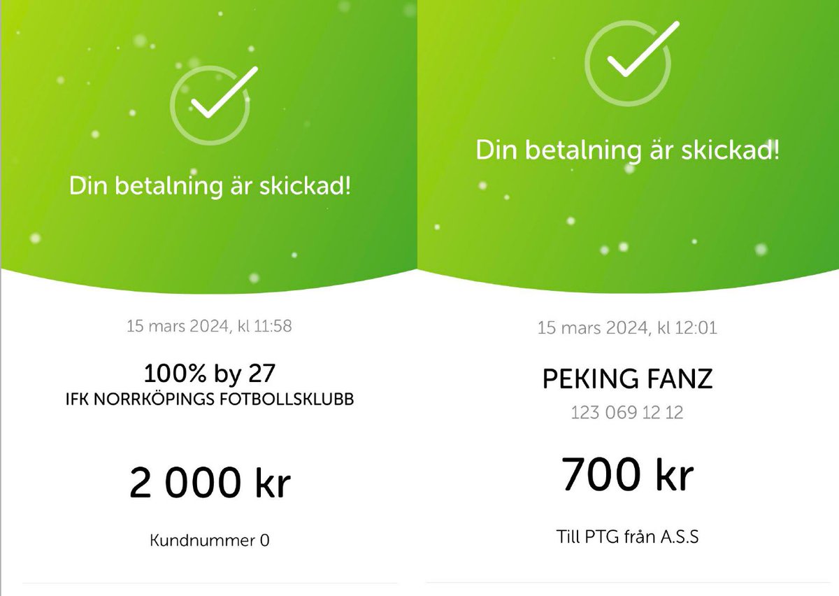 A.S.S-veckopeng till den fiktiva fotbollsplanen och PTG.