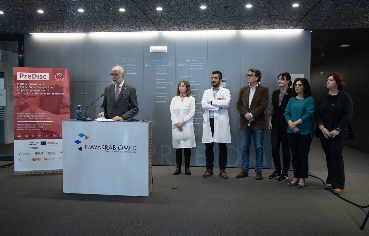 noticiasgob_na's tweet photo. #PreDisc proiektuak adinekoentzako entrenamendu pertsonalizatuko programa baten preskripzioa orokortuko du gaixoak ospitalean dauden bitartean eta ondoren
@salud_na
@FdoDominguezC
@navarrabiomed
@idisnanavarra
🔗Info: https://t.co/fzpQasjllh https://t.co/r5ELipOioI