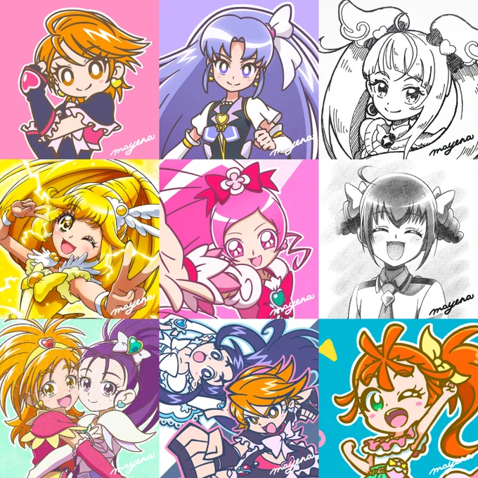 いつも以上に「お絵描きたのしー!」ってなるたびに表現方法が増えていってる気がする 