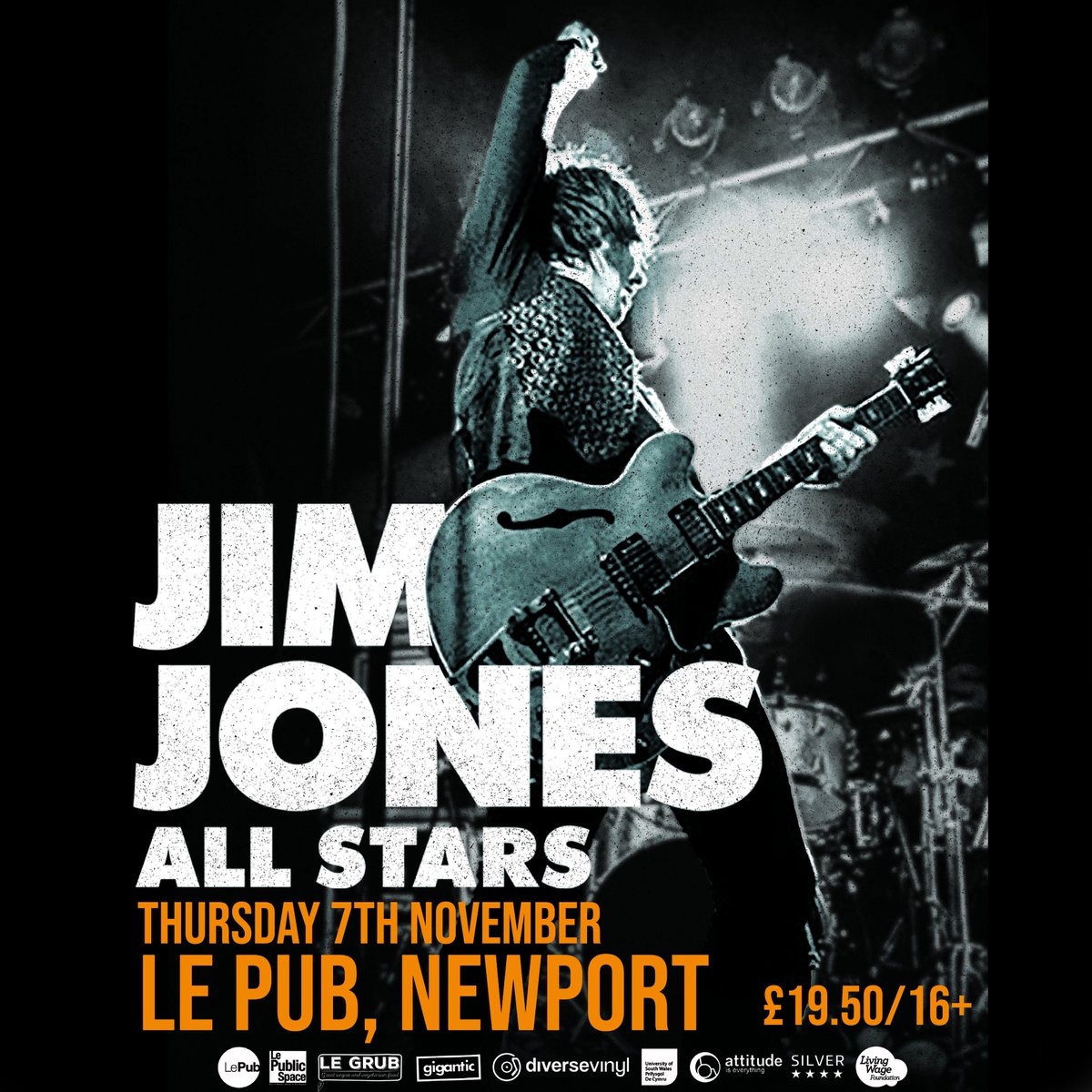 🎸 Just announced 🎸 Open your diaries, Jim Jones All Stars are coming to Le Pub on November 7th! A bubbling swamp curse of unholy rhythm, Jim Jones All Stars is the latest project from garage godfather Jim Jones (Thee Hypnotics, The Jim Jones Revue). Formed during the