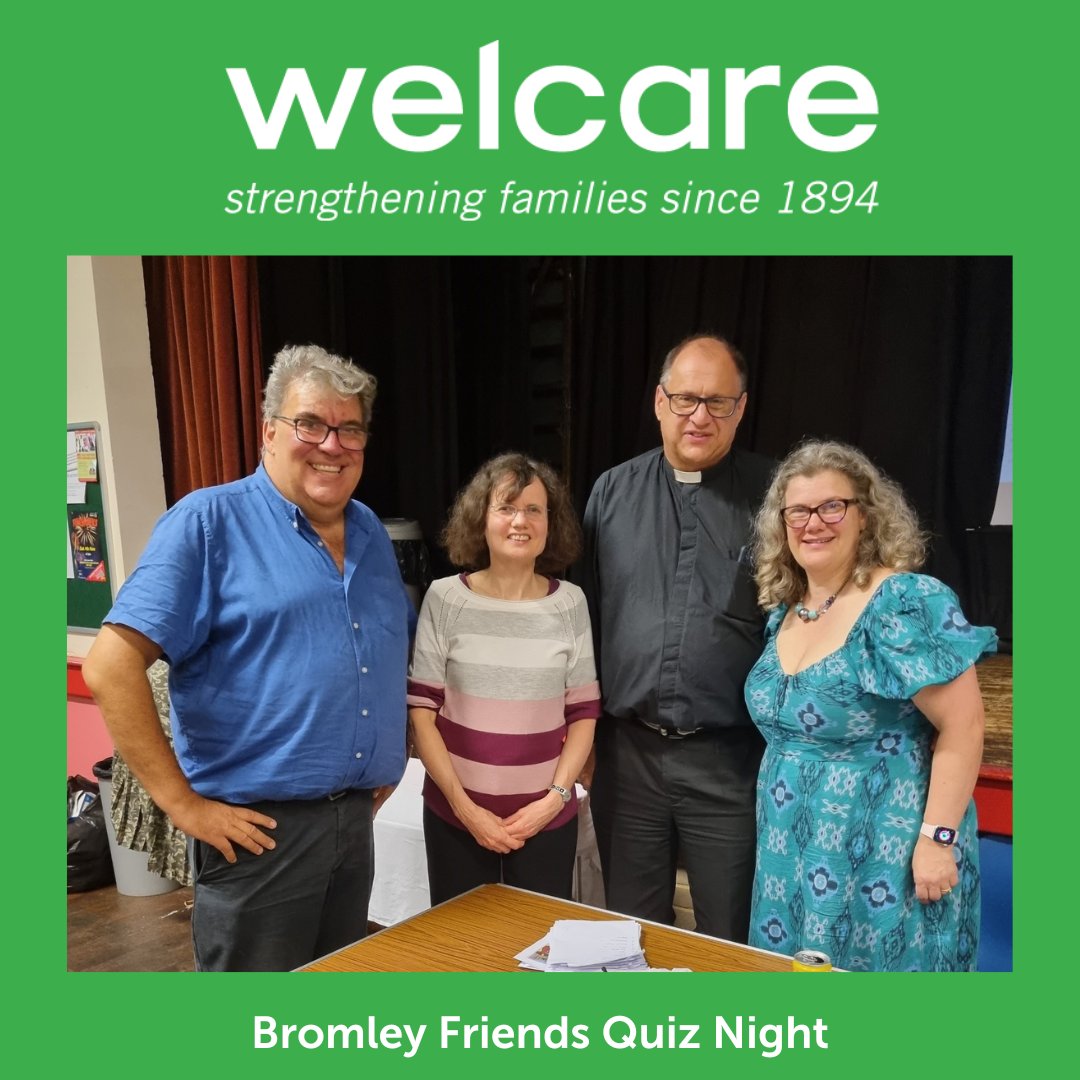 We've doubled the proceeds from our Bromley Quiz night thanks to match funding! Thank you #MorrisonsFoundation & organiser Christina. Find out if your employer offers match funding & our fundraising team will help organise an event welcare.org/fundraise #matchfunding