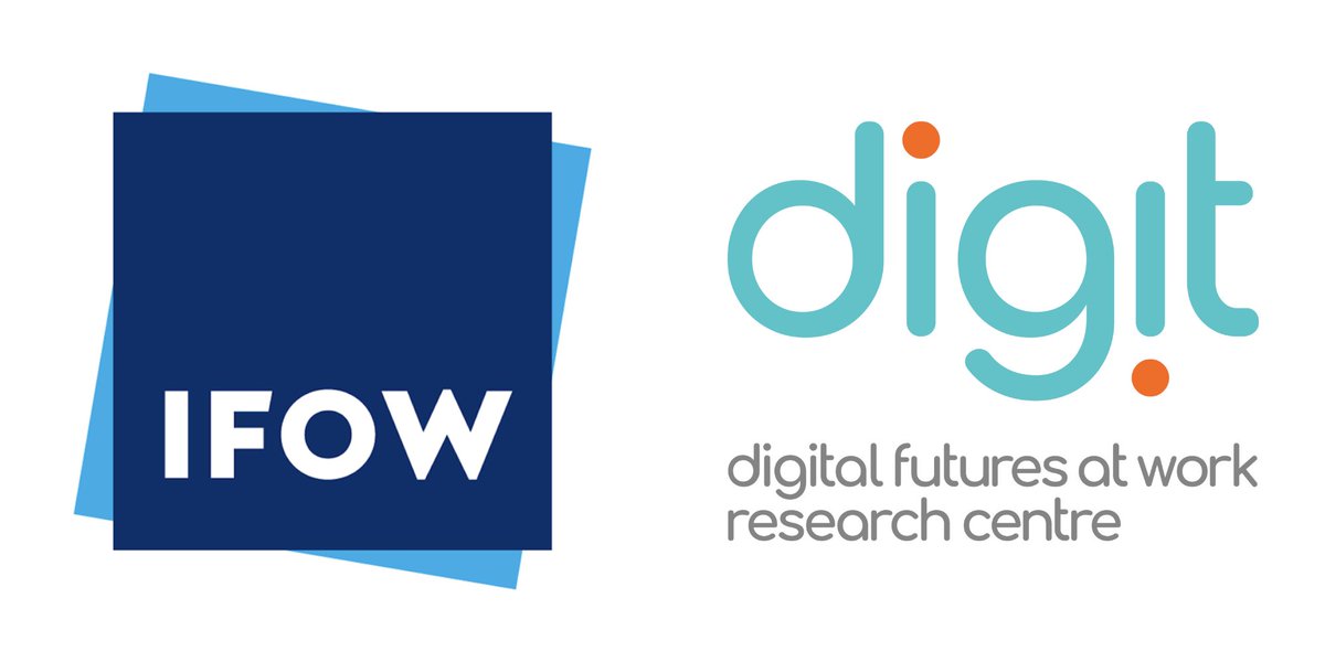 The @FutureWorkInst (IFOW) has joined the Digital Futures at Work Research Centre as a new partner for 2024. The IFOW will support our policy engagement activities over the final year of our current five-year research programme. Find out more: digit-research.org/news_article/t…