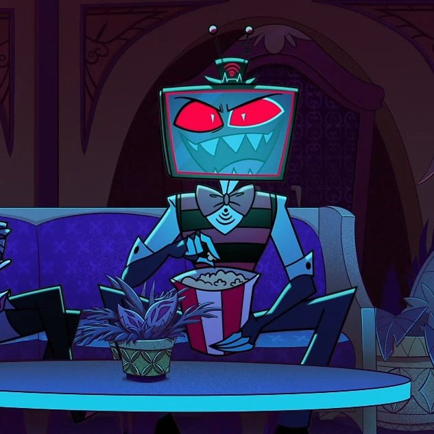 pidor_pavuk's tweet photo. #HazbinHotelVox

okay but why is no one talking about vox manspreading in this scene. he's FILLED with toxic masculinity and val needs to take drastic measures asap😔😔 https://t.co/qldfAqiIuF