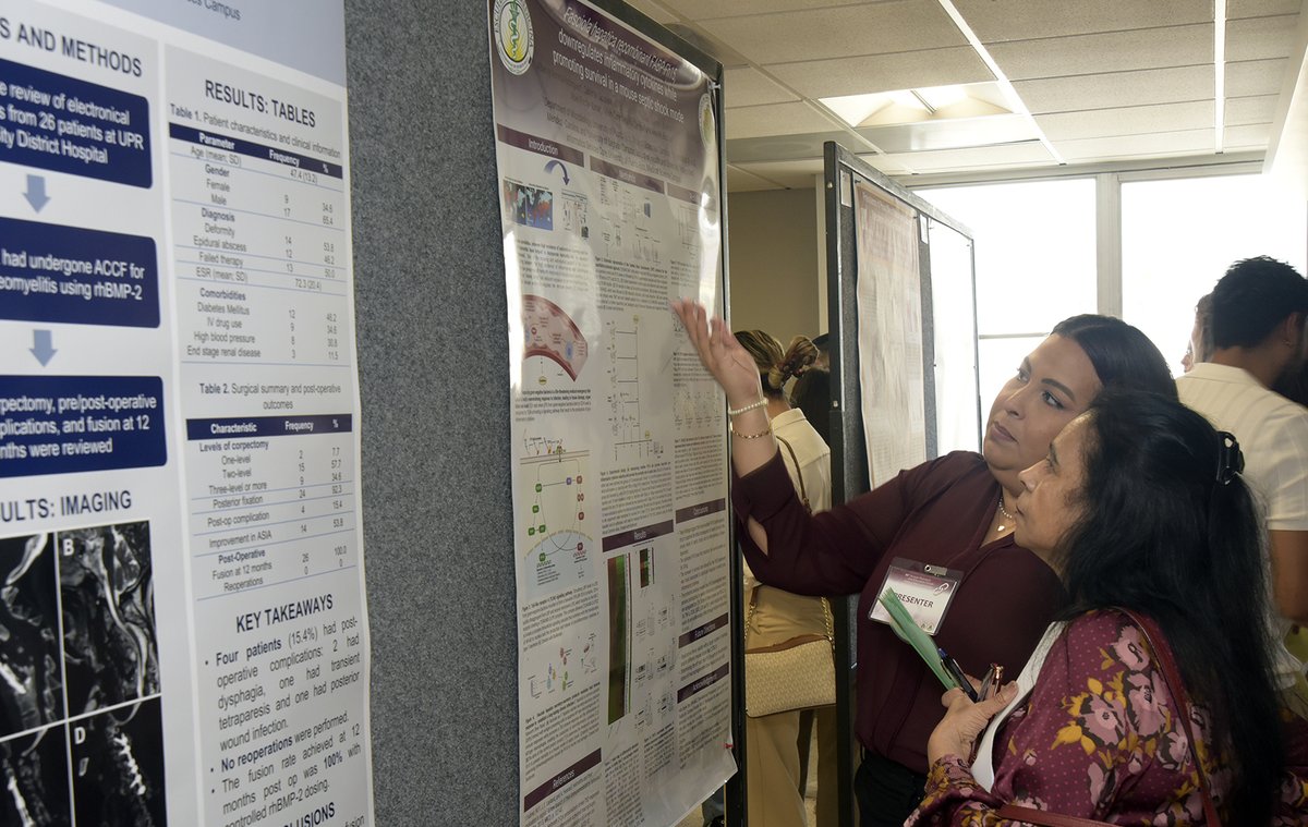 Más de 1,000 personas han participado en los primeros dos días de sesiones plenarias y presentaciones orales y de carteles del 44to Foro Anual de Investigación y Educación del RCM de la UPR. El evento cierra hoy.