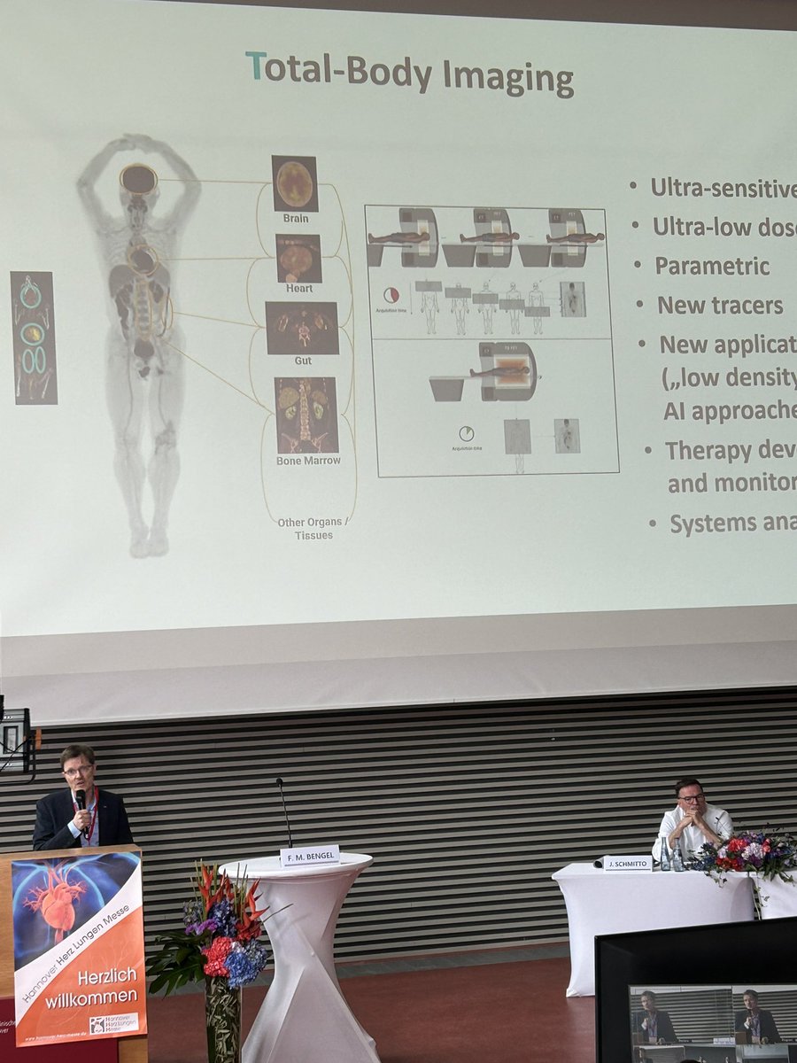 Johann Bauersachs (@jbauersachsmd) on Twitter photo Hannover 🫀Herz 🫁Lungen Messe
➡️ next generation molecular total Body #PET imaging ‼️
Insights from Prof. Frank Bengel
@MHH_life <a href="/MHH_httg/">MHH HTTG-Chirurgie</a> <a href="/ruhparwar/">Arjang Ruhparwar</a> <a href="/DiekmannJohanna/">Johanna Diekmann, MD</a> <a href="/DocDerda/">Anselm Derda</a> <a href="/SamiraSoltaniMD/">Samira Soltani</a> <a href="/koetob/">Tobias Koenig</a> <a href="/AWeymannMD/">Ale𝕏ander Weymann</a> <a href="/DavidDuncker/">David Duncker</a> <a href="/HenrikeHillmann/">Henrike Hillmann</a> Hannover 🫀Herz 🫁Lungen Messe
➡️ next generation molecular total Body #PET imaging ‼️
Insights from Prof. Frank Bengel
@MHH_life <a href="/MHH_httg/">MHH HTTG-Chirurgie</a> <a href="/ruhparwar/">Arjang Ruhparwar</a> <a href="/DiekmannJohanna/">Johanna Diekmann, MD</a> <a href="/DocDerda/">Anselm Derda</a> <a href="/SamiraSoltaniMD/">Samira Soltani</a> <a href="/koetob/">Tobias Koenig</a> <a href="/AWeymannMD/">Ale𝕏ander Weymann</a> <a href="/DavidDuncker/">David Duncker</a> <a href="/HenrikeHillmann/">Henrike Hillmann</a>