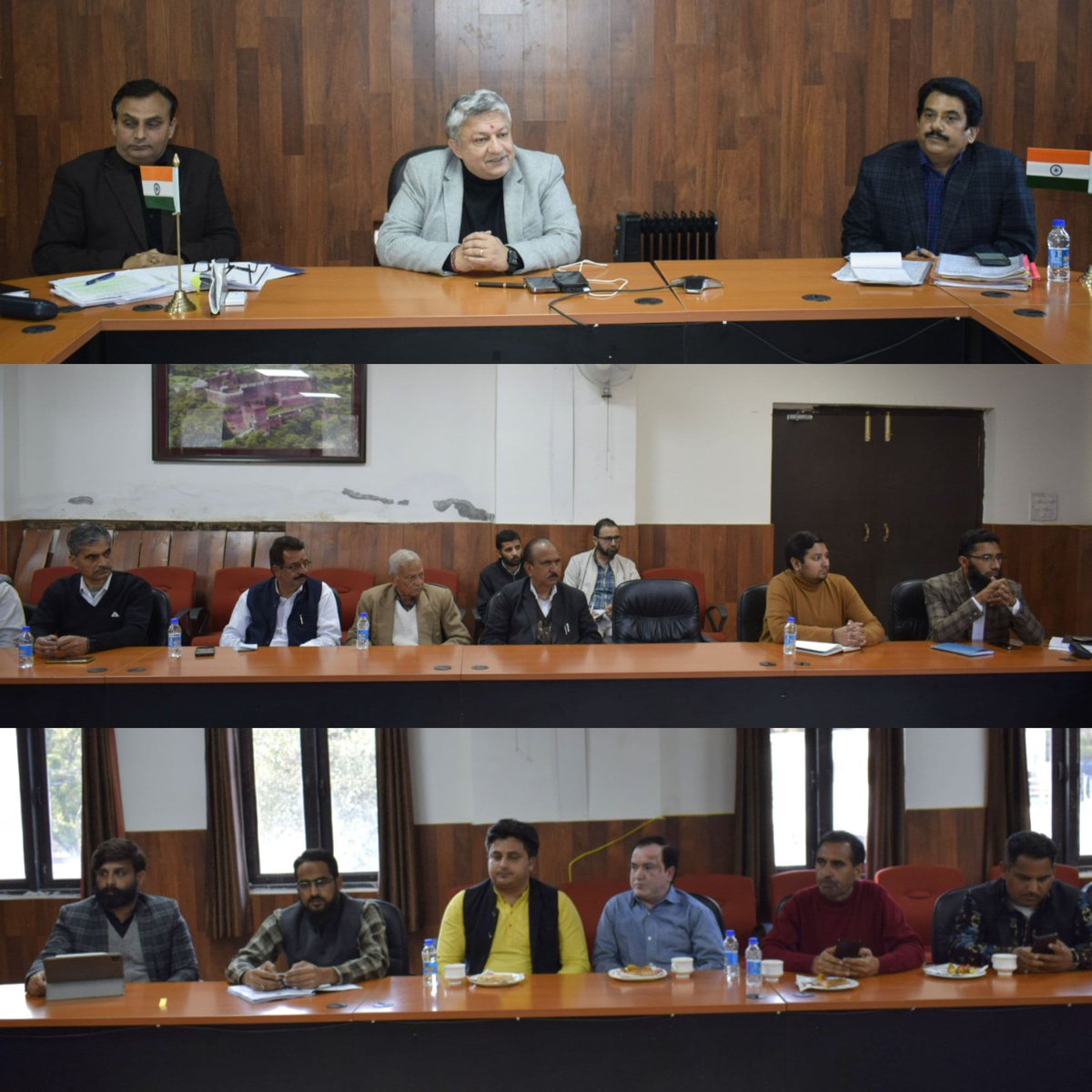 DEO Reasi held meeting with political parties regarding upcoming Lok Sabha Election. Nodal Officers briefed about model Code of Conduct, expenditure monitoring & media certification processes. @OfficeofLGJandK @ceojak @diprjk @NasirAh85669224