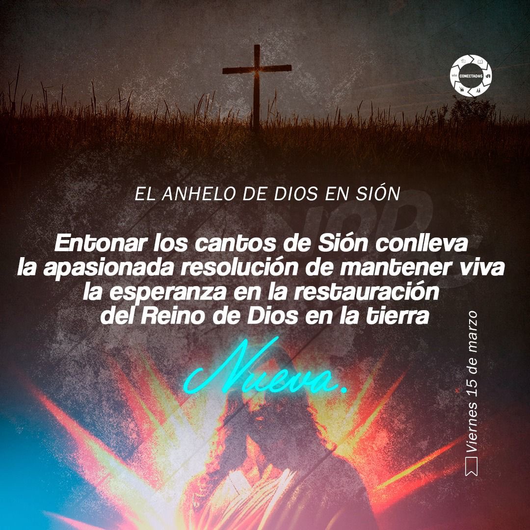 📝 #LESAdv | viernes

EL ANHELO DE DIOS EN SION

“Aunque muchas bendiciones del Santuario de Dios se experimentan en esta vida, la esperanza en la plenitud de la vida y el gozo en Sion todavía están puestas en el futuro”

#PROYECTO100
#MANÁ2025 🔌