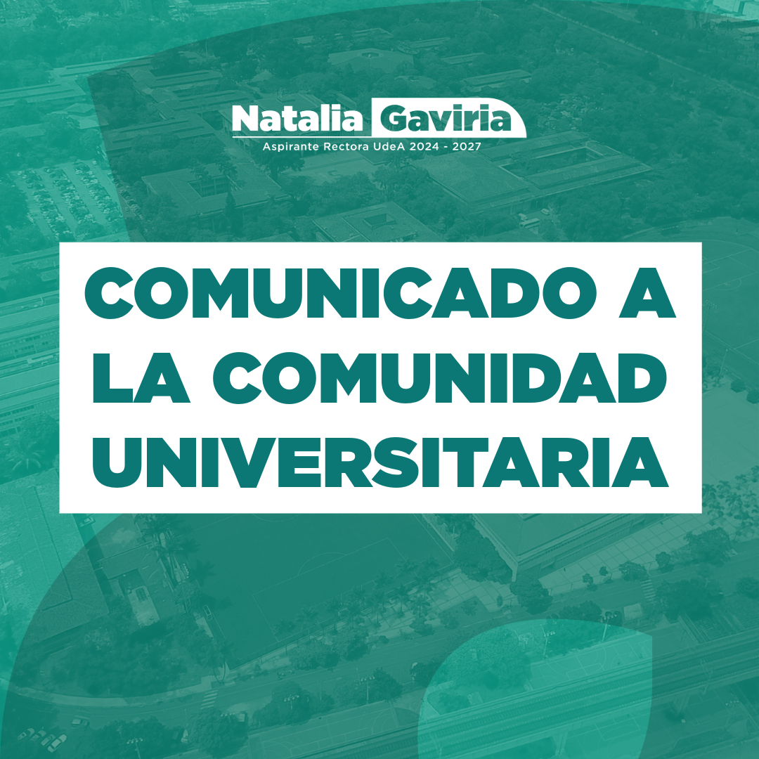 NataliaRectora's tweet photo. Como es de conocimiento público, una vez finalizada la consulta a los estamentos universitarios, se presentó una falla técnica en el software que no permitió que todos los usuarios pudieran consultar los resultados inmediatamente después del cierre de las votaciones. https://t.co/4DDODaNtCl
