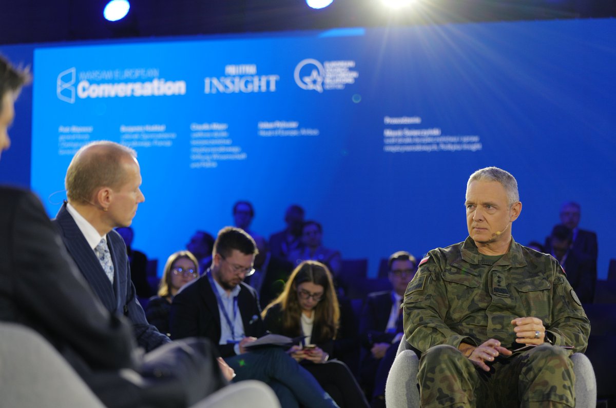 „The real challenge is to continue decoupling from the Russian economy […] we also need to deglobalize security economy. Produce more for ourselves” – gen. Piotr Błazeusz at #WEC2024