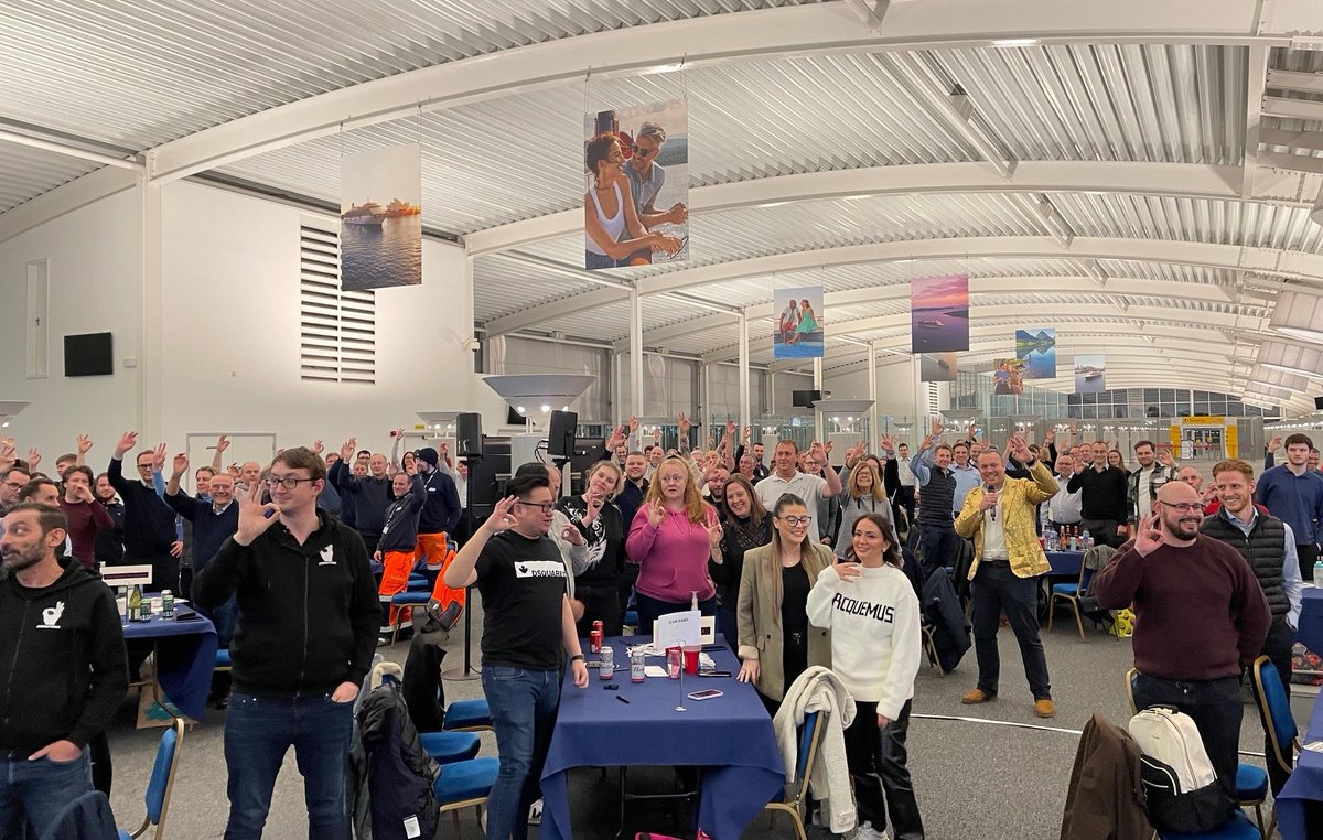 ABP Southampton raises £3000 for #ANDYSMANCLUB. Last night the port hosted a charity quiz night at its Ocean Cruise Terminal for employees and customers, raising £3000 for the suicide prevention charity. ANDYSMANCLUB is ABP Southampton's charity of the year for 2024.#itsoktotalk