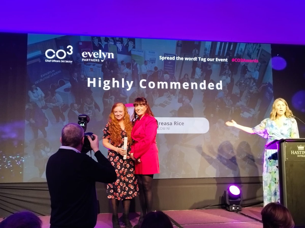 CFNIreland's tweet photo. Really well done to CO3 for hosting such an inspiring event celebrating the VCSE sector in NI. It was a pleasure to reconnect with peers and past Community Foundation grantees, making it an unforgettable evening! #community #inspiration #CFNI https://t.co/ybZlIrEOwC