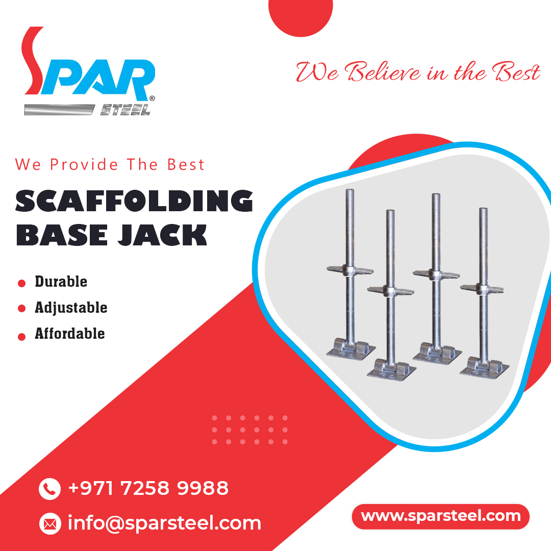 SteelSpar's tweet photo. Scaffolding Base Jack Manufacturer & Exporter in UAE
.
☎ +971 7258 9988, +971 7228 1737
📧 info@sparsteel.com
🌐 https://t.co/2K8PwRBx2w
#sparsteel #scaffolding #scaffoldingsupplier #scaffoldingaccessories #scaffoldingjack #propjack #uheadjack #basejack #scaffoldingbasejack https://t.co/I7nt90i0nI