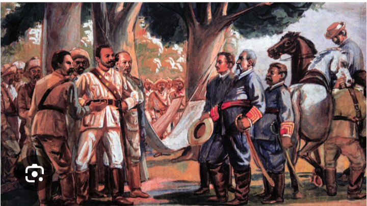 A 146 años de la protesta de baraguá el legado rebelde de Maceo sigue vivo sin dejar caer nuestra espada@CubaMined <a href="/dpestgo/">DGE Santiago de Cuba</a> <a href="/dmeguama/">Dirección Municipal de Educación Guamá</a>  <a href="/santiagodecuba/">Santiago de Cuba</a> #guama