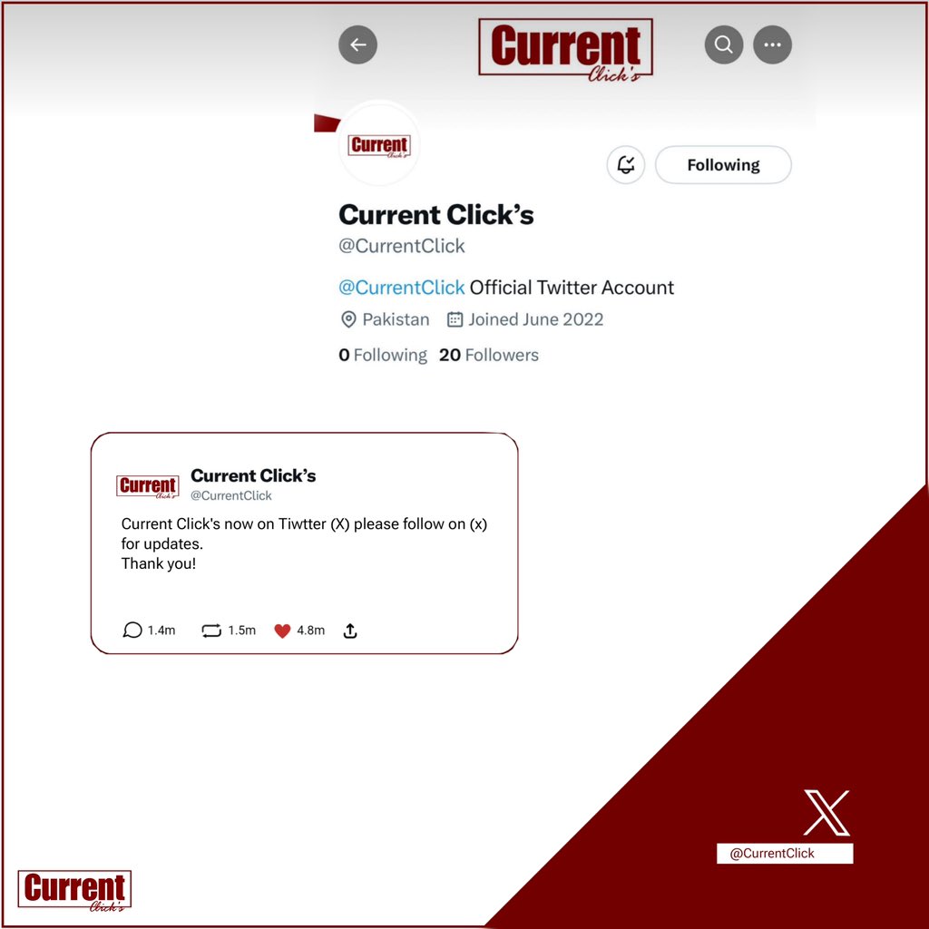 Current Click’s (@CurrentClick) / Posts / X
