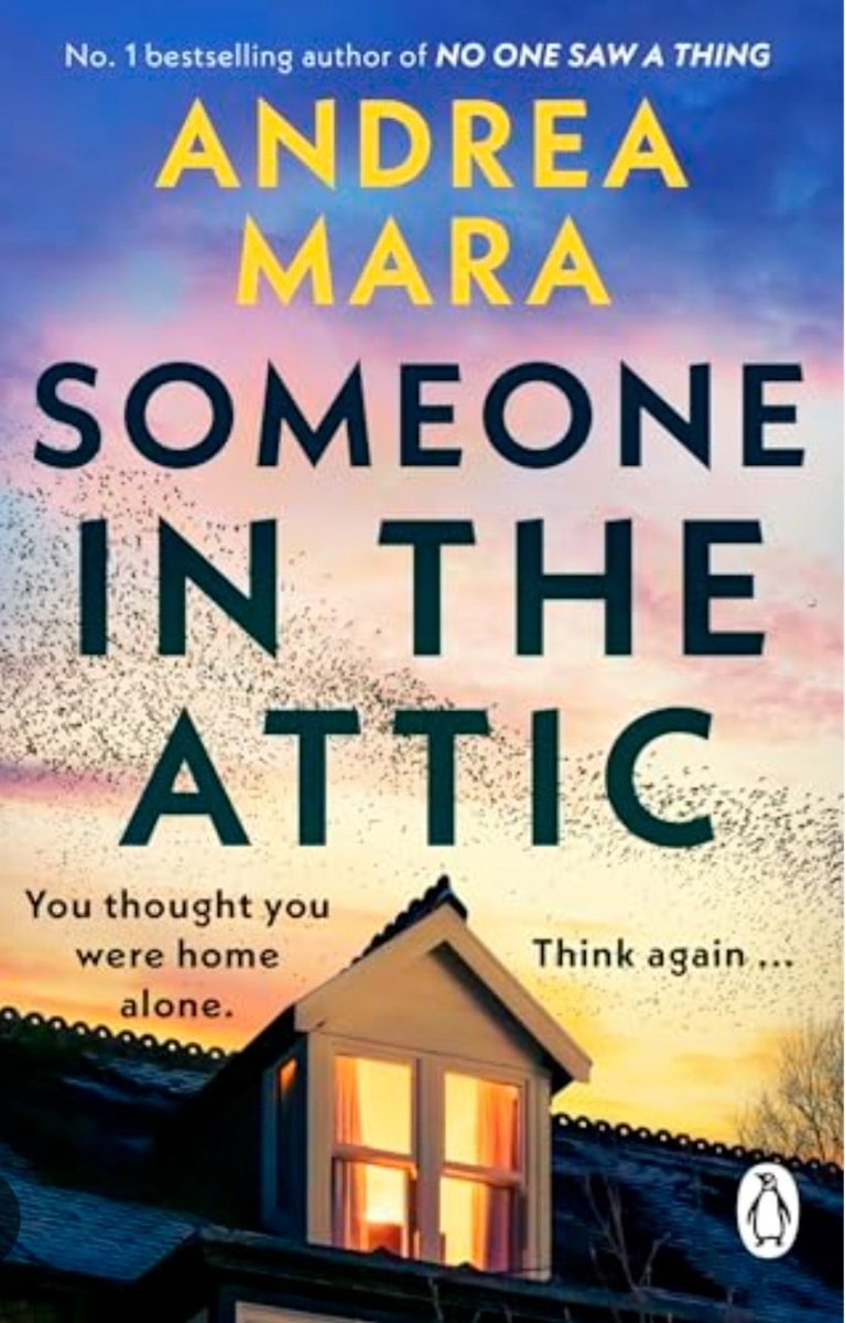 I'm not reading much at the moment as I'm in the throes of editing my latest book, but I sneaked a peek at Someone In The Attic by @AndreaMaraBooks and couldn't put it down. She excels at the kind of twisty, creepy domestic noir that makes it impossible to look away ⭐️⭐️⭐️⭐️⭐️
